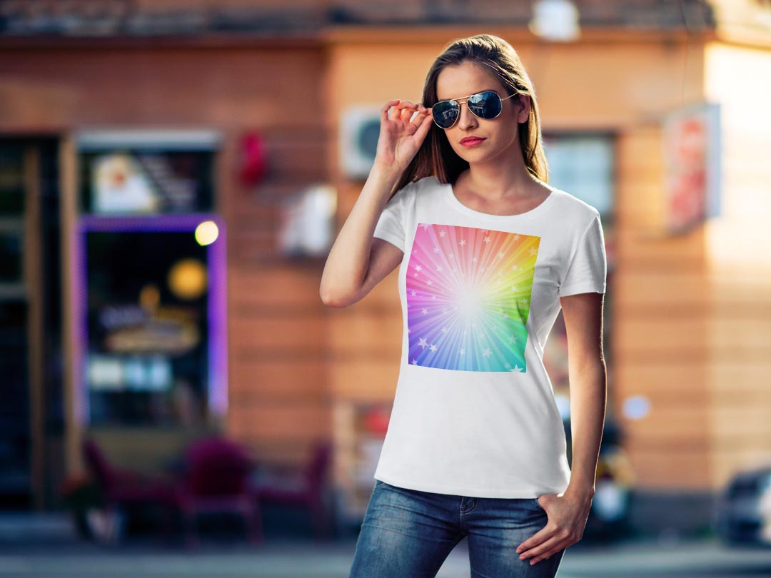 tシャツ レディース 半袖 白地 デザイン M L 白 ホワイト グレー Tシャツ ティーシ...