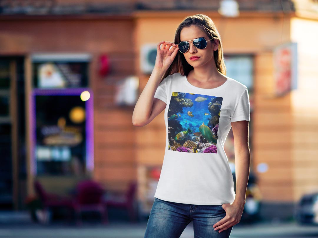 tシャツ レディース 半袖 白地 デザイン M L 白 ホワイト グレー Tシャツ ティーシ...