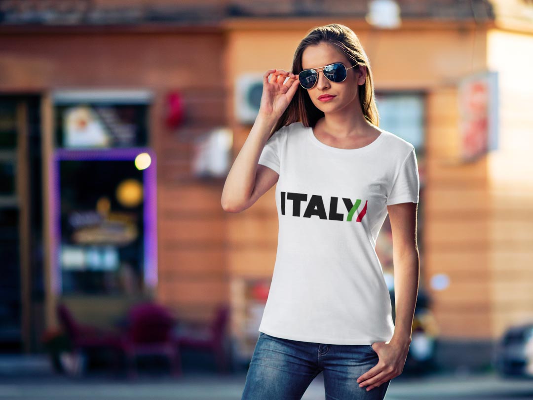 tシャツ レディース 半袖 白地 デザイン M L 白 ホワイト グレー Tシャツ ティーシ...
