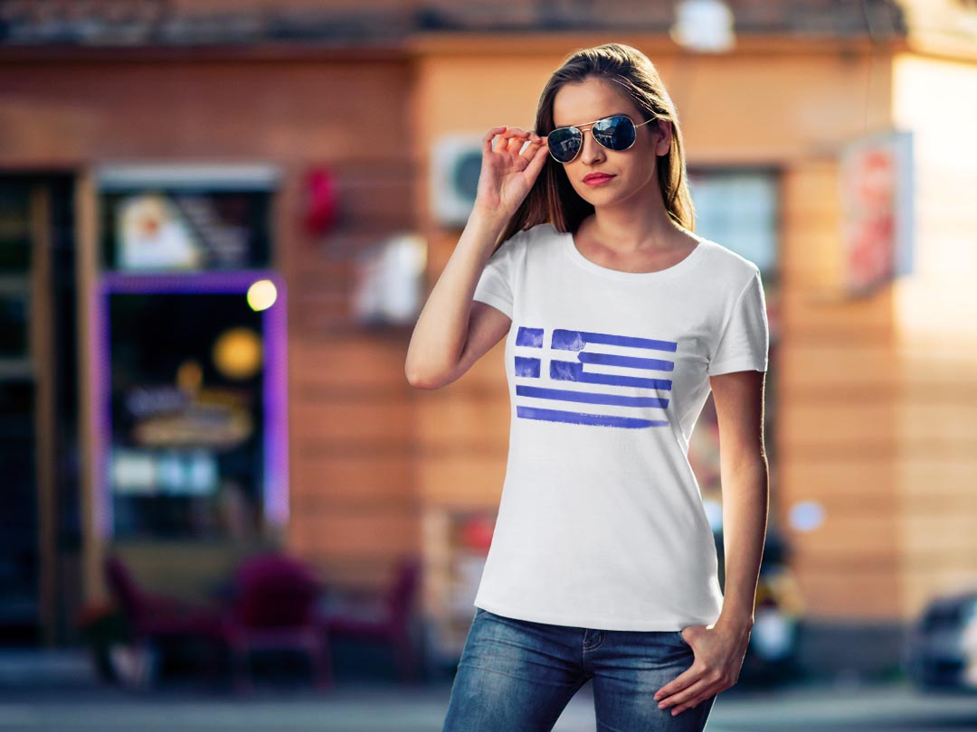 tシャツ レディース 半袖 白地 デザイン M L 白 ホワイト グレー Tシャツ ティーシ...