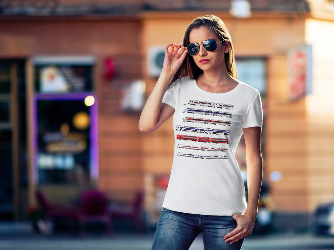 tシャツ レディース 半袖 白地 デザイン M L 白 ホワイト グレー Tシャツ ティーシ...