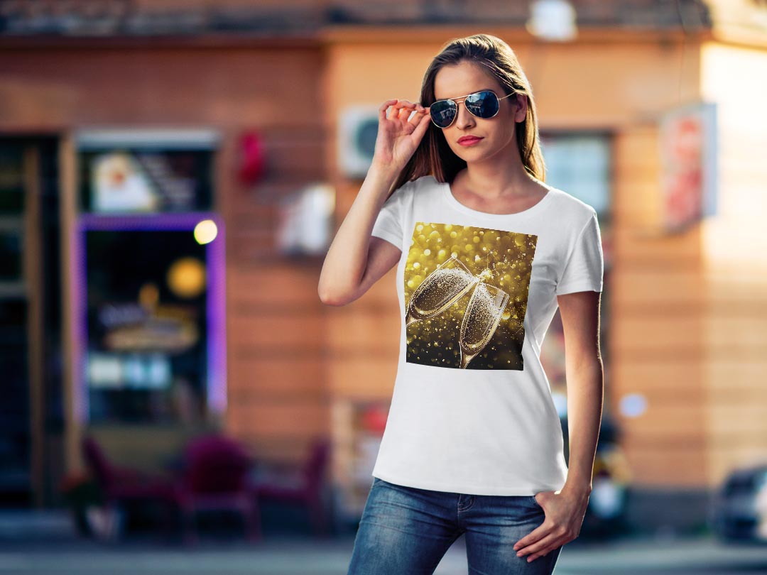 tシャツ レディース 半袖 白地 デザイン M L 白 ホワイト グレー Tシャツ ティーシ...