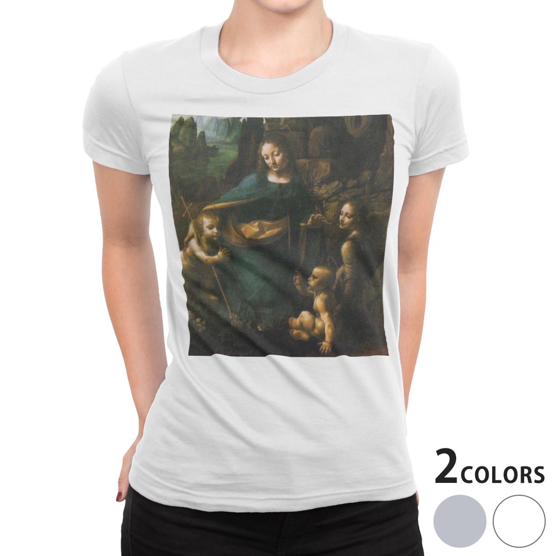 tシャツ レディース 半袖 白地 デザイン M L 白 ホワイト グレー Tシャツ ティーシャツ T shirt 003240 クール 写真・風景 人物　絵画　イラスト