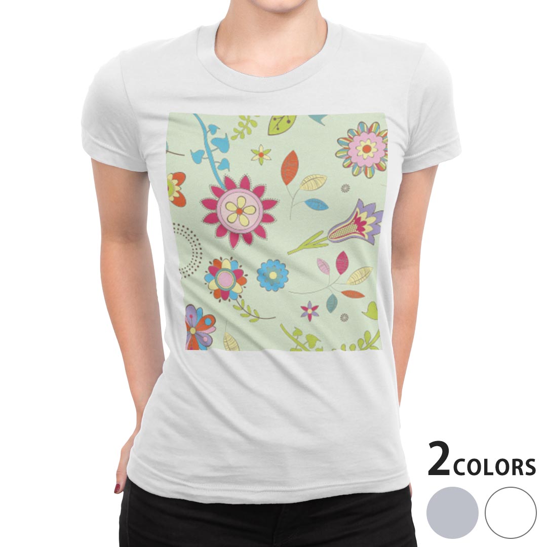 tシャツ レディース 半袖 ホワイト グレー 白　灰色 デザイン S M L XL Tシャツ ティーシャツ T shirt上記で使用したデザインTシャツはこちら▼女性用半袖Tシャツ　ホワイト・グレー全デザインはこちらから▼ ▼女性用半袖Tシャツ　ブラック全デザインはこちらから▼