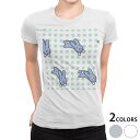 tシャツ レディース 半袖 白地 デザイン M L 白 ホワイト グレー Tシャツ ティーシャツ T shirt 003892 ユニーク うさぎ 動物 キャラクター