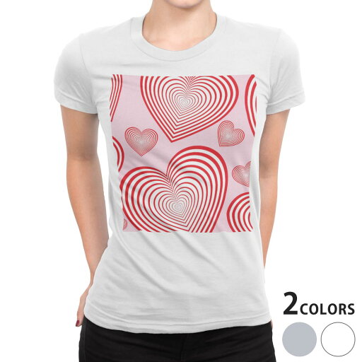 tシャツ レディース 半袖 白地 デザイン M L 白 ホワイト グレー Tシャツ ティーシャツ T shirt 003933 ラブリー ハート ピンク 赤 tシャツ レディース 半袖 白地 デザイン M L 白 ホワイト グレー Tシャツ ティーシャツ T shirt 003933 ラブリー ハート ピンク 赤