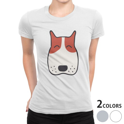 tシャツ レディース 半袖 白地 デザイン S M L XL Tシャツ ティーシャツ T shirt 022542 犬 dog かわいい tシャツ レディース 半袖 白地 デザイン S M L XL Tシャツ ティーシャツ T shirt 022542 犬 dog かわいい