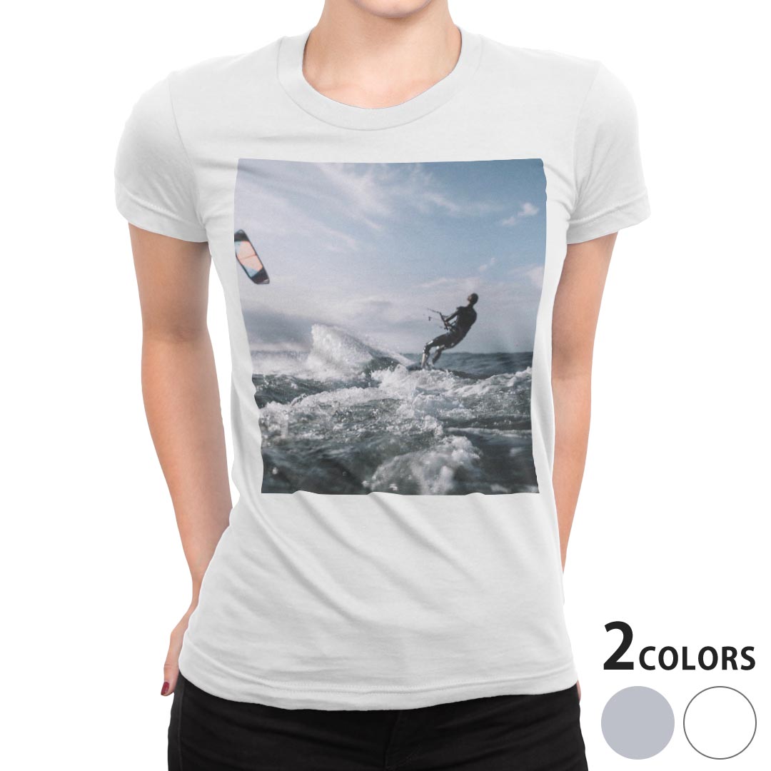 tシャツ レディース 半袖 白地 デザイン S M L XL Tシャツ ティーシャツ T shirt 0...