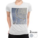 tシャツ レディース 半袖 白地 デザイン S M L XL Tシャツ ティーシャツ T shirt 023236 写真 ドリームキャッチャー(4)