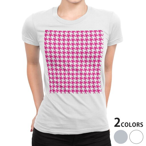 tシャツ レディース 半袖 白地 デザイン M L 白 ホワイト グレー Tシャツ ティーシャツ T shirt 005053 チェック・ボーダー ピンク 白 千鳥柄 tシャツ レディース 半袖 白地 デザイン M L 白 ホワイト グレー Tシャツ ティーシャツ T shirt 005053 チェック・ボーダー ピンク 白 千鳥柄