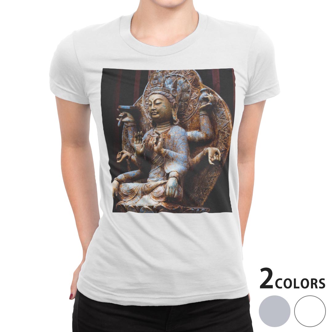 tシャツ レディース 半袖 白地 デザイン M L 白 ホワイト グレー Tシャツ ティーシャツ T shirt 005093..