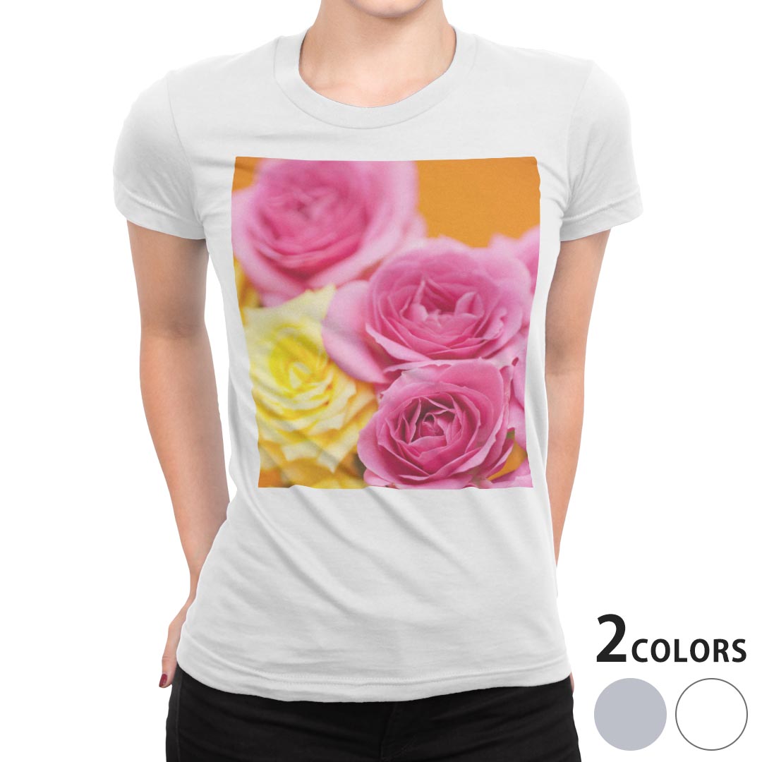 tシャツ レディース 半袖 ホワイト グレー 白　灰色 デザイン S M L XL Tシャツ ティーシャツ T shirt上記で使用したデザインTシャツはこちら▼女性用半袖Tシャツ　ホワイト・グレー全デザインはこちらから▼ ▼女性用半袖Tシャツ　ブラック全デザインはこちらから▼