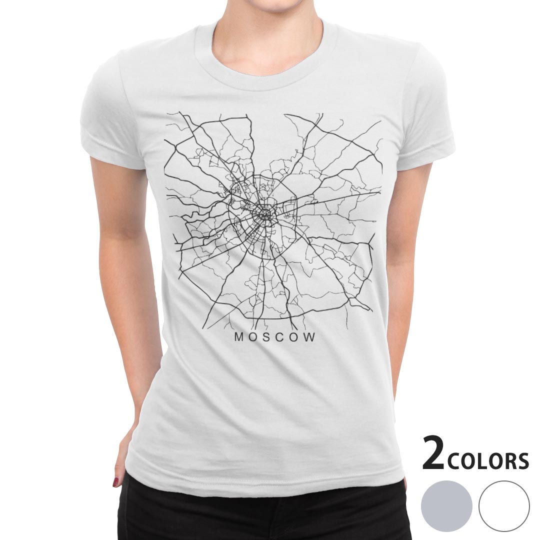 tシャツ レディース 半袖 白地 デザイン M L 白 ホワイト グレー Tシャツ ティーシャツ T shirt 050150