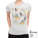tシャツ レディース 半袖 白地 デザイン S M L XL Tシャツ ティーシャツ T shirt 050214