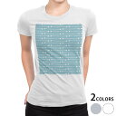 tシャツ レディース 半袖 白地 デザイン M L 白 ホワイト グレー Tシャツ ティーシャツ T shirt 050246(4)