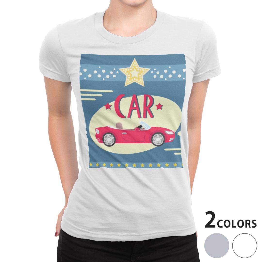 tシャツ レディース 半袖 ホワイト グレー 白　灰色 デザイン S M L XL Tシャツ ティーシャツ T shirt上記で使用したデザインTシャツはこちら▼女性用半袖Tシャツ　ホワイト・グレー全デザインはこちらから▼ ▼女性用半袖Tシャツ　ブラック全デザインはこちらから▼