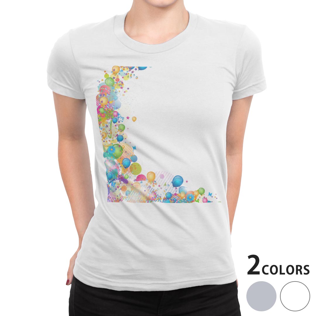 tシャツ レディース 半袖 ホワイト グレー 白　灰色 デザイン S M L XL Tシャツ ティーシャツ T shirt上記で使用したデザインTシャツはこちら▼女性用半袖Tシャツ　ホワイト・グレー全デザインはこちらから▼ ▼女性用半袖Tシャツ　ブラック全デザインはこちらから▼