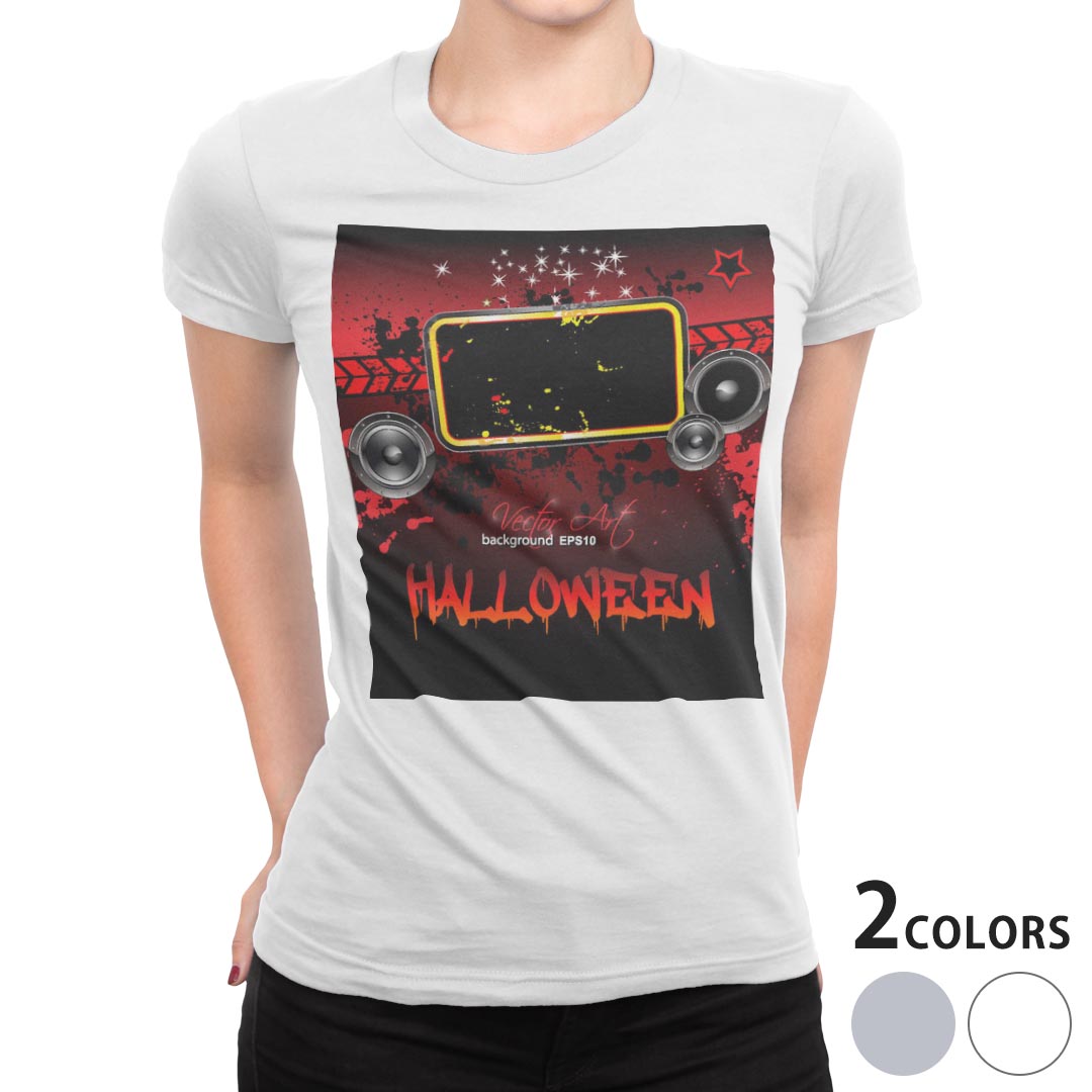tシャツ レディース 半袖 ホワイト グレー 白　灰色 デザイン S M L XL Tシャツ ティーシャツ T shirt上記で使用したデザインTシャツはこちら▼女性用半袖Tシャツ　ホワイト・グレー全デザインはこちらから▼ ▼女性用半袖Tシャツ　ブラック全デザインはこちらから▼