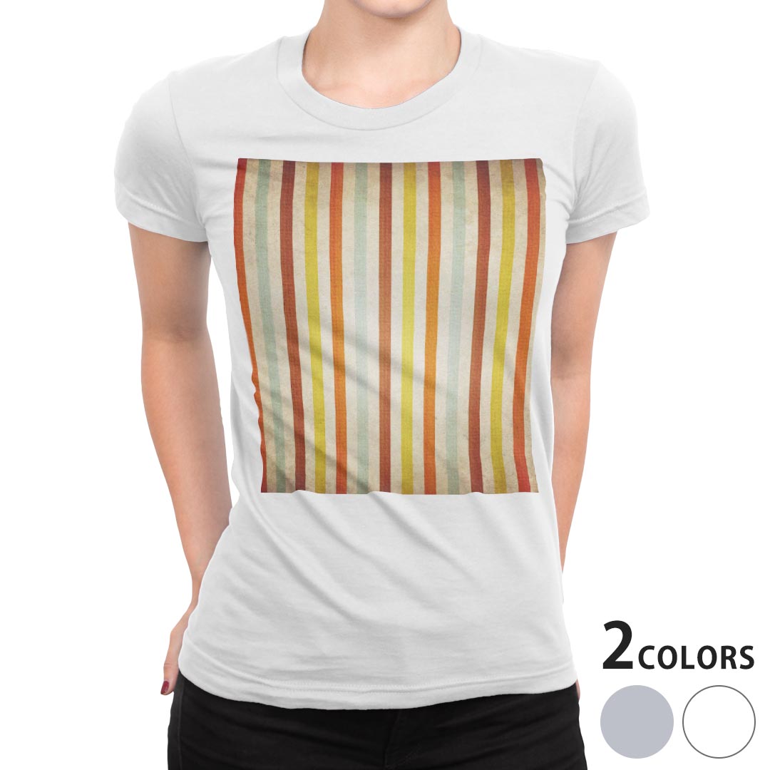 tシャツレディース半袖白地デザイン...