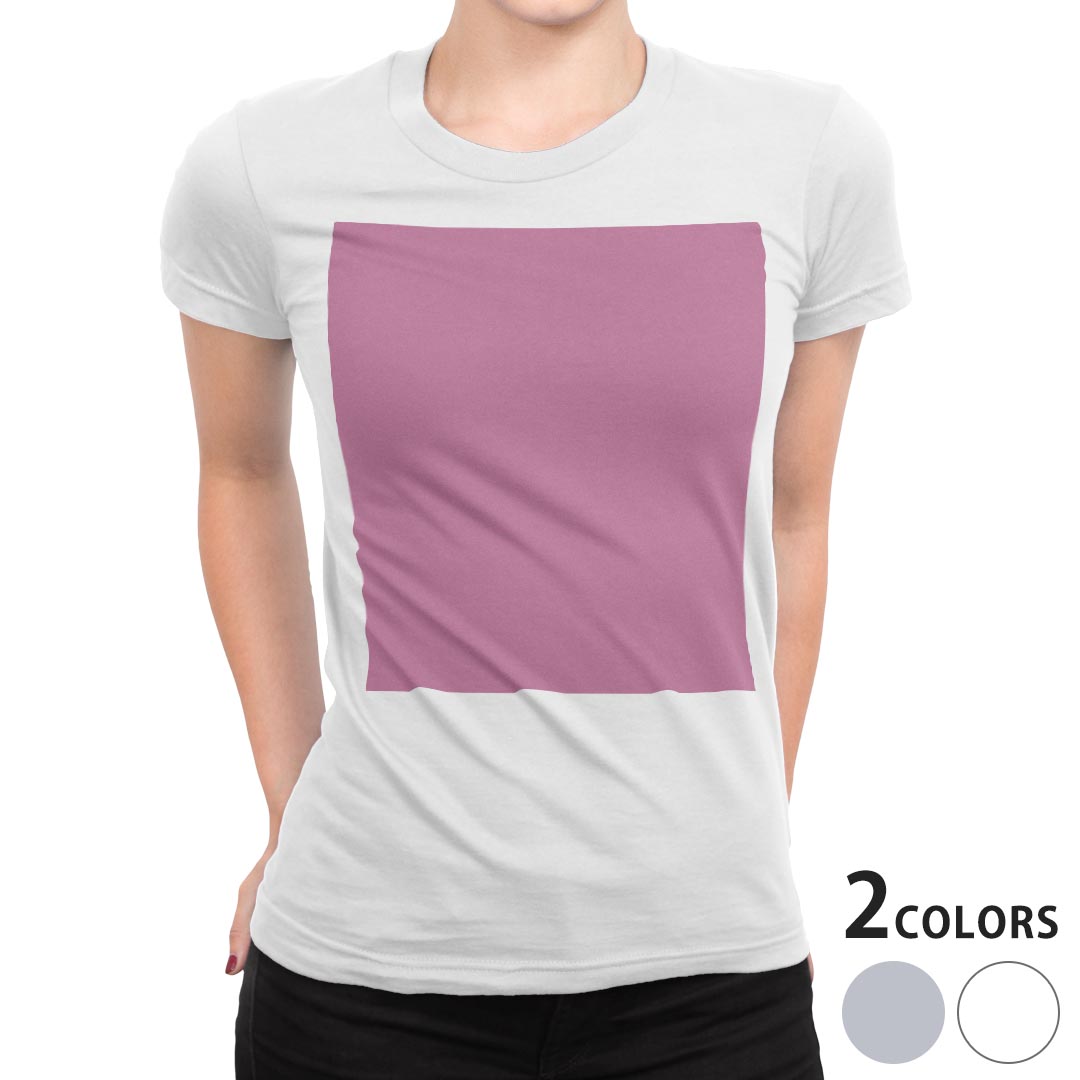 tシャツ レディース 半袖 白地 デザイン M L 白 ホワイト グレー Tシャツ ティーシャツ T shirt 008988 その他 シンプル　無地　ピンク