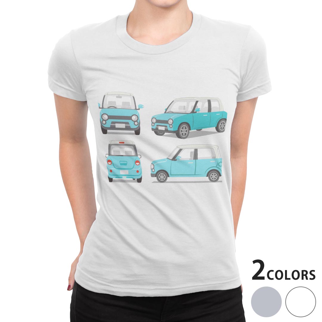 tシャツ レディース 半袖 ホワイト グレー 白　灰色 デザイン S M L XL Tシャツ ティーシャツ T shirt上記で使用したデザインTシャツはこちら▼女性用半袖Tシャツ　ホワイト・グレー全デザインはこちらから▼ ▼女性用半袖Tシャツ　ブラック全デザインはこちらから▼