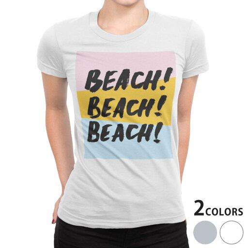 tシャツ レディース 半袖 白地 デザイン M L 白 ホワイト グレー Tシャツ ティーシャツ T shirt 012072 ビーチ 英語 文字 tシャツ レディース 半袖 白地 デザイン M L 白 ホワイト グレー Tシャツ ティーシャツ T shirt 012072 ビーチ 英語 文字