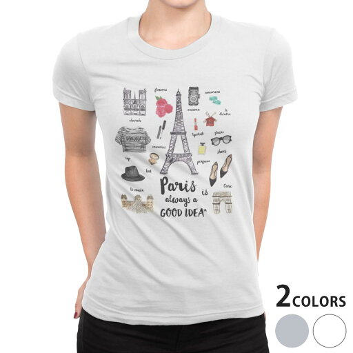 tシャツ レディース 半袖 白地 デザイン M L 白 ホワイト グレー Tシャツ ティーシャツ T shirt 012218 パリ エッフェル塔 おしゃれ tシャツ レディース 半袖 白地 デザイン M L 白 ホワイト グレー Tシャツ ティーシャツ T shirt 012218 パリ エッフェル塔 おしゃれ