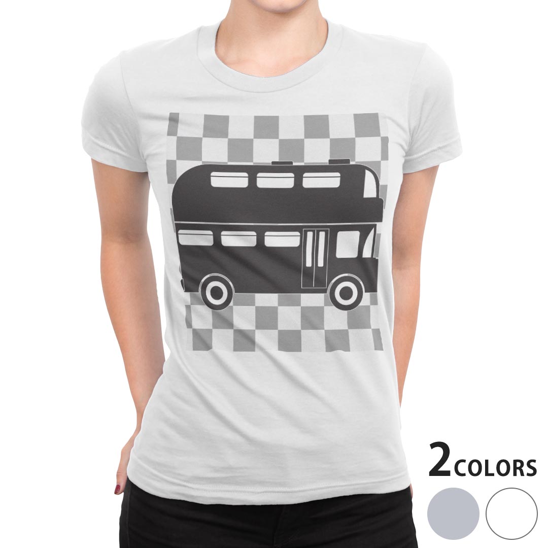 tシャツ レディース 半袖 白地 デザイン M L 白 ホワイト グレー Tシャツ ティーシャツ T shirt 012597..