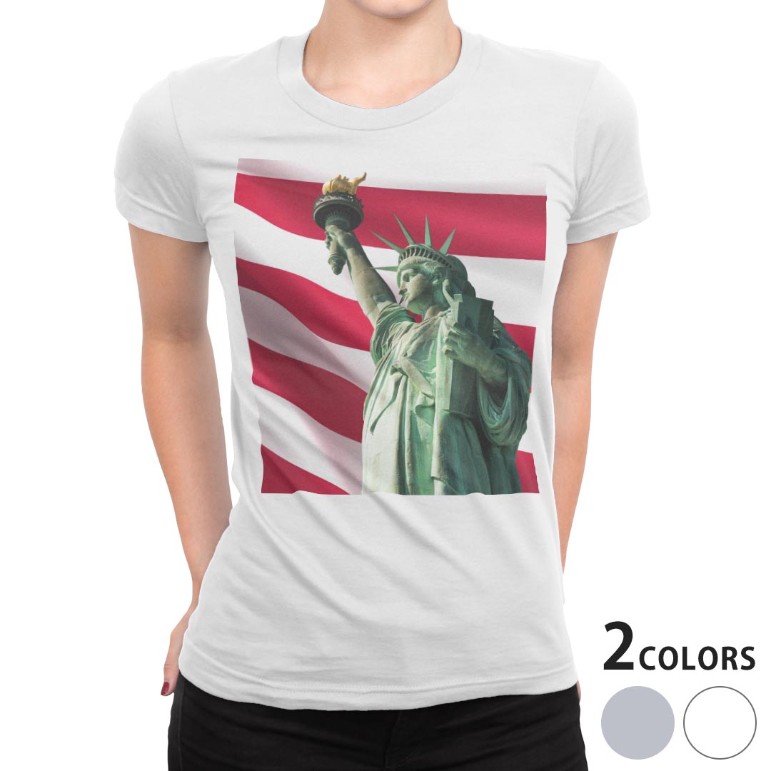楽天市場】自由の女神 Tシャツ（カラーホワイト）（Tシャツ