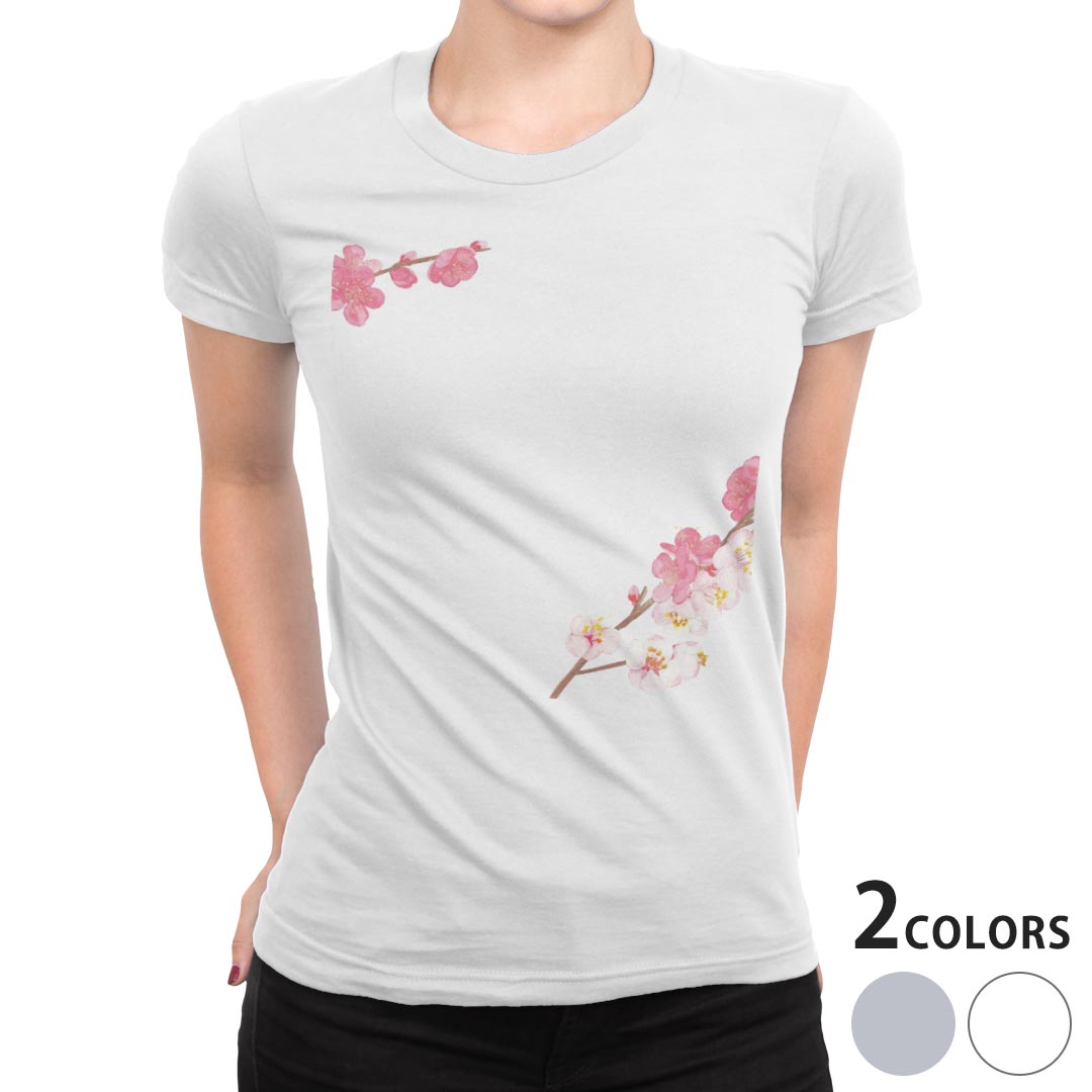 tシャツ レディース 半袖 ホワイト グレー 白　灰色 デザイン S M L XL Tシャツ ティーシャツ T shirt上記で使用したデザインTシャツはこちら▼女性用半袖Tシャツ　ホワイト・グレー全デザインはこちらから▼ ▼女性用半袖Tシ...