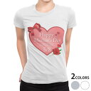 tシャツ レディース 半袖 白地 デザイン M L 白 ホワイト グレー Tシャツ ティーシャツ T shirt 012966 母の日 カーネーション 花