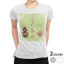 tシャツ レディース 半袖 白地 デザイン M L 白 ホワイト グレー Tシャツ ティーシャツ T shirt 015309 こどもの日 鯉のぼり 兜 熊