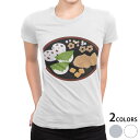 tシャツ レディース 半袖 白地 デザイン M L 白 ホワイト グレー Tシャツ ティーシャツ T shirt 015341 こどもの日 鯉のぼり 兜 熊