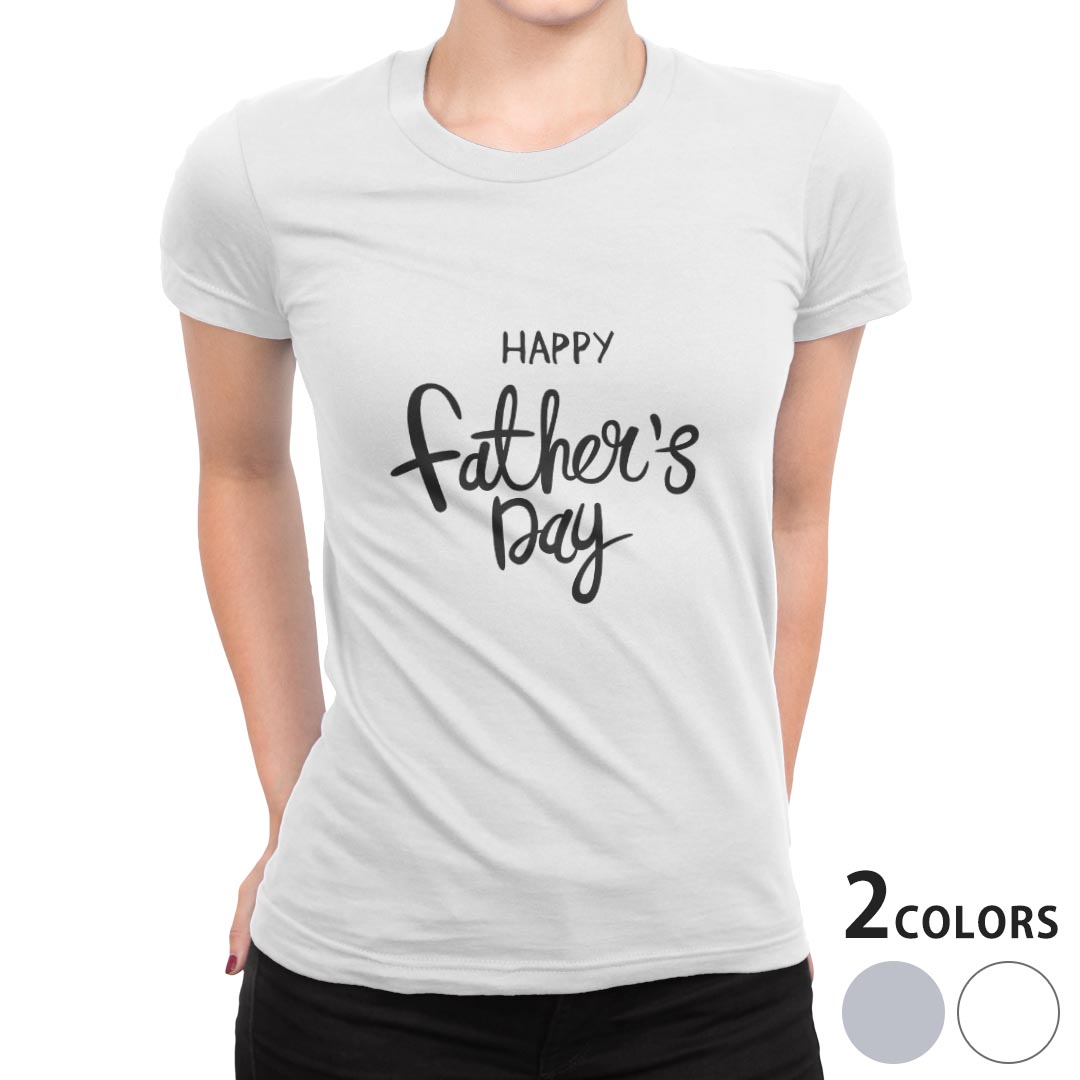 tシャツ レディース 半袖 白地 デザイン M L 白 ホワイト グレー Tシャツ ティーシャツ T shirt 015489 父の日 英字