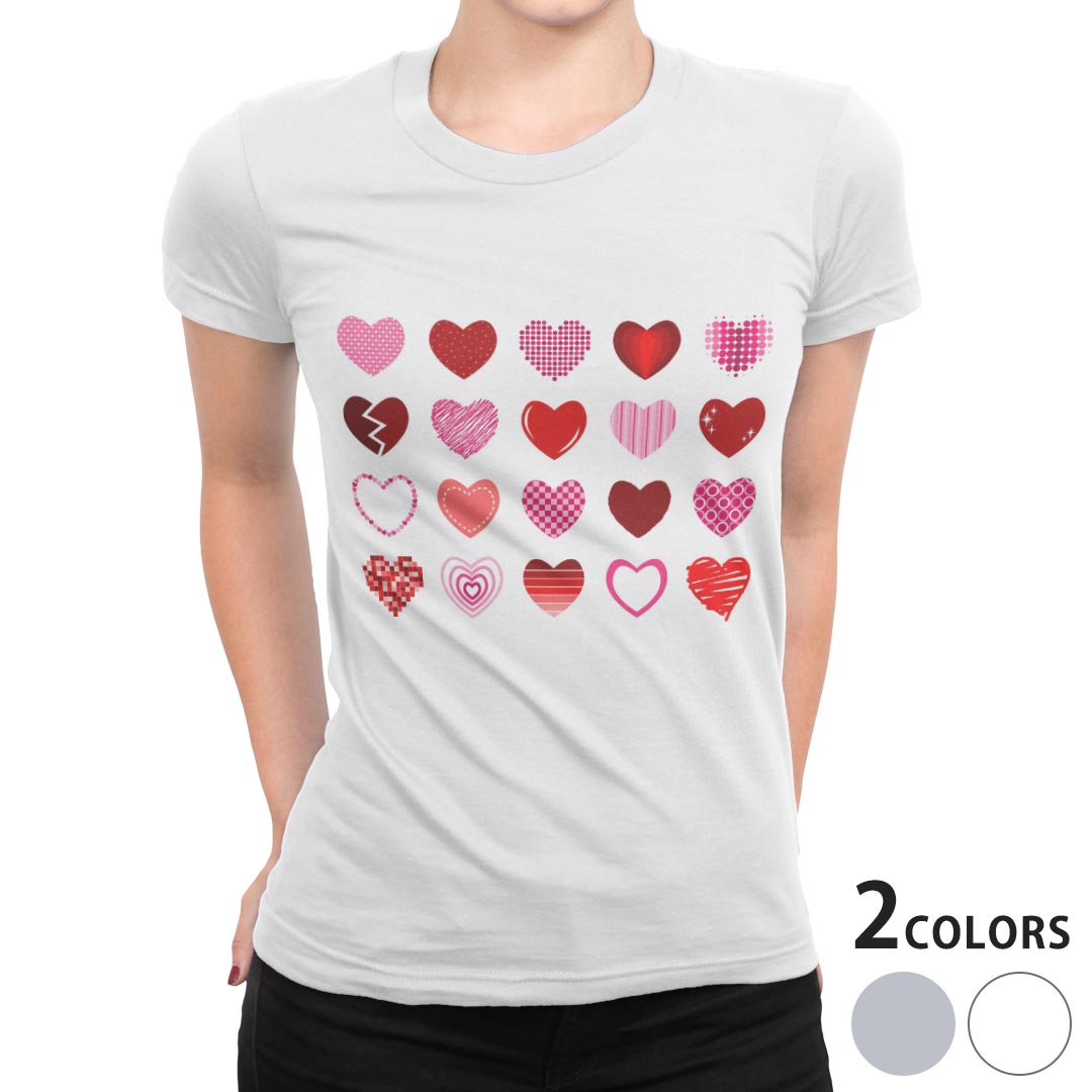 tシャツ レディース 半袖 ホワイト グレー 白　灰色 デザイン S M L XL Tシャツ ティーシャツ T shirt上記で使用したデザインTシャツはこちら▼女性用半袖Tシャツ　ホワイト・グレー全デザインはこちらから▼ ▼女性用半袖Tシャツ　ブラック全デザインはこちらから▼