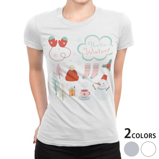 tシャツ レディース 半袖 白地 デザイン M L 白 ホワイト グレー Tシャツ ティーシャツ T shirt 015600 冬 クリスマス ゆきだるま tシャツ レディース 半袖 白地 デザイン M L 白 ホワイト グレー Tシャツ ティーシャツ T shirt 015600 冬 クリスマス ゆきだるま