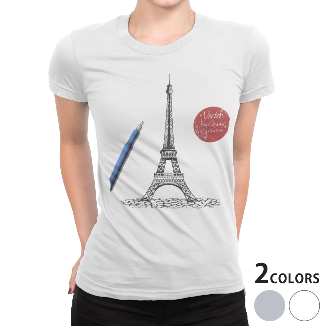 tシャツ レディース 半袖 白地 デザイン M L 白 ホワイト グレー Tシャツ ティーシャツ T shirt 016052..