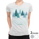 tシャツ レディース 半袖 白地 デザイン M L 白 ホワイト グレー Tシャツ ティーシャツ T shirt 016065 クリスマス ツリー 冬