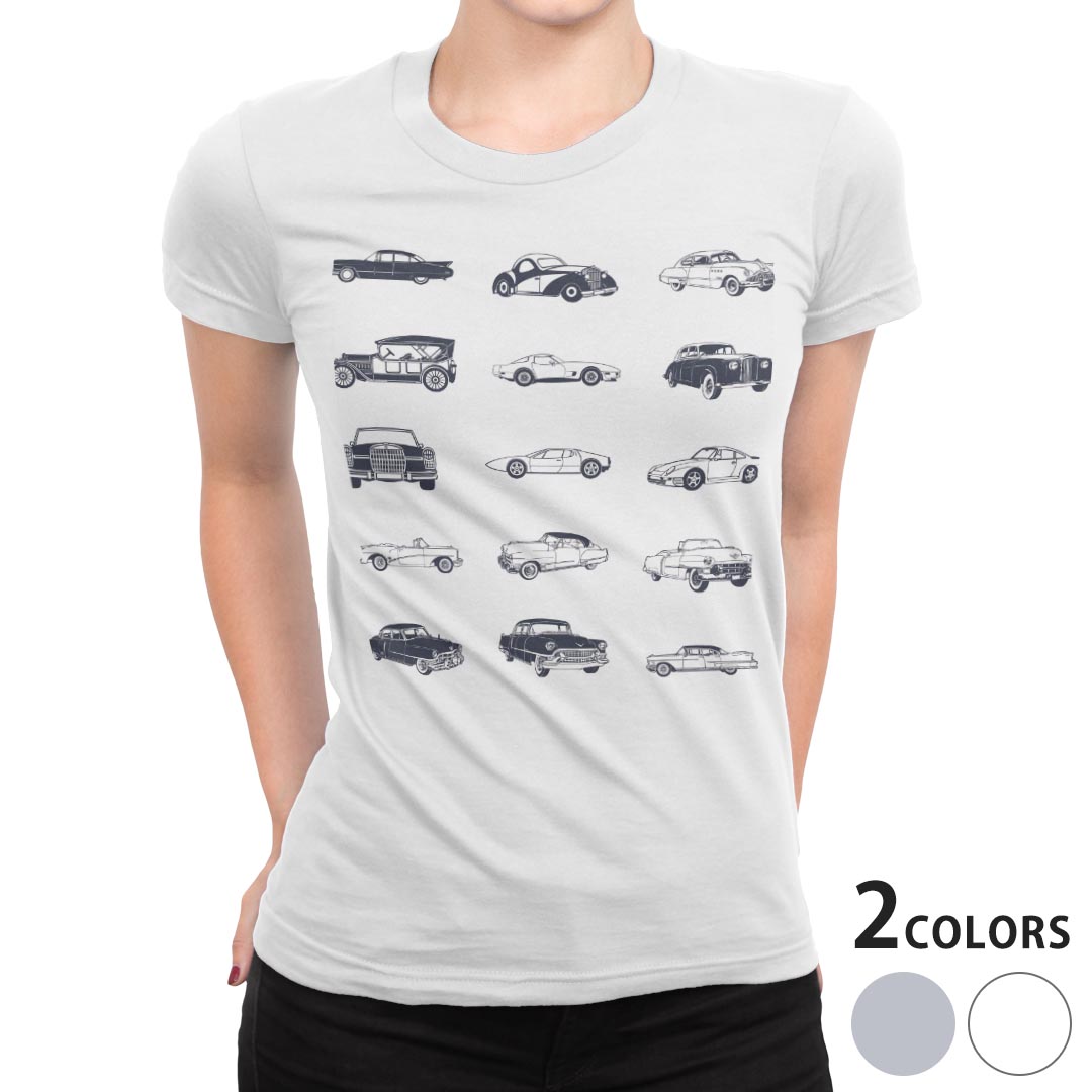 tシャツ レディース 半袖 白地 デザイン M L 白 ホワイト グレー Tシャツ ティーシャツ T shirt 016240..