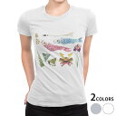 tシャツ レディース 半袖 白地 デザイン M L 白 ホワイト グレー Tシャツ ティーシャツ T shirt 016460 鯉のぼり こどもの日 柏餅