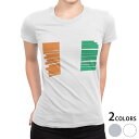 tシャツ レディース 半袖 白地 デザイン M L 白 ホワイト グレー Tシャツ ティーシャツ T shirt 018424 国旗 cote-dIvoire ...