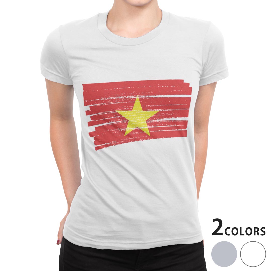 tシャツ レディース 半袖 ホワイト グレー 白　灰色 デザイン S M L XL Tシャツ ティーシャツ T shirt上記で使用したデザインTシャツはこちら▼女性用半袖Tシャツ　ホワイト・グレー全デザインはこちらから▼ ▼女性用半袖Tシ...