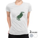 tシャツ レディース 半袖 白地 デザイン M L 白 ホワイト グレー Tシャツ ティーシャツ T shirt 018915 国旗 pakistan パキスタン(4)