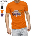 選べる4色★ハロウィンTシャツ オレンジ パープル ブラック ホワイト キッズ 半袖 オレンジ デザイン 90 100 110 120 130 140 150 ...