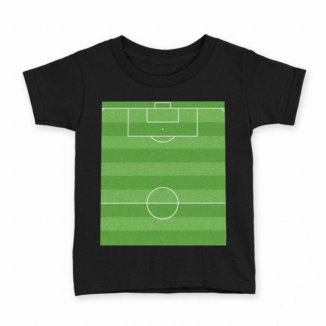tシャツ キッズ 半袖 黒地 ブラック デザイン 90 100 110 120 130 140 150 160 Tシャツ ティーシャツ T shirt 000897 サッカー ゴール
