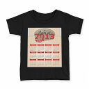 tシャツ キッズ 半袖 黒地 ブラック デザイン 90 100 110 120 130 140 150 Tシャツ ティーシャツ T shirt 001201 カレンダー　2013年