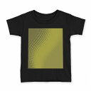 tシャツ キッズ 半袖 黒地 ブラック デザイン 90 100 110 120 130 140 150 160 Tシャツ ティーシャツ T shirt 001863 シンプル 模様 緑(4)