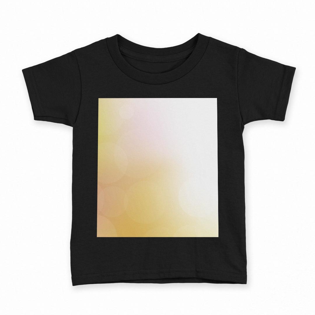 tシャツ キッズ 半袖 黒地 ブラック デザイン 90 100 110 120 130 140 150 Tシャツ ティーシャツ T shirt 001888 シンプル　オレンジ　黄色