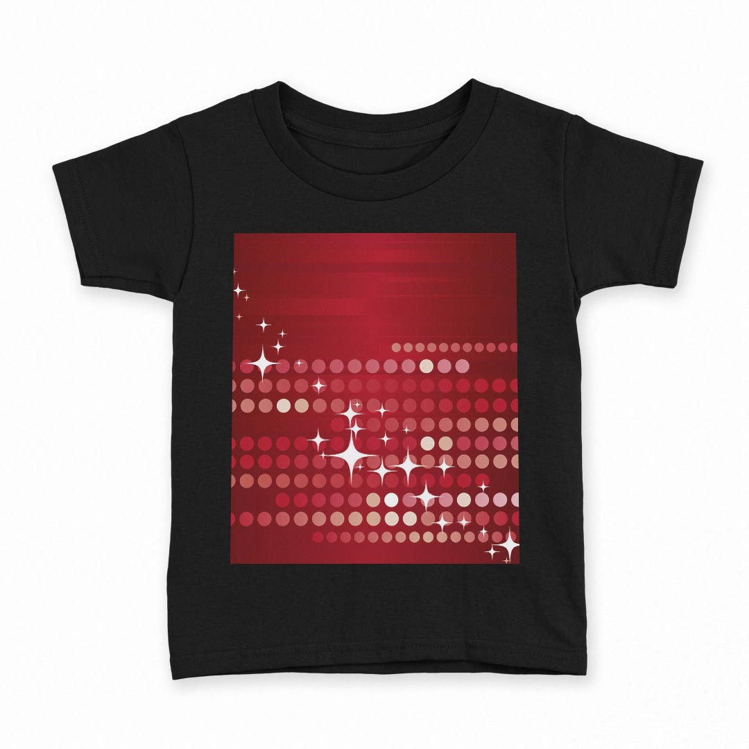 tシャツ キッズ 半袖 黒地 ブラック デザイン 90 100 110 120 130 140 150 Tシャツ ティーシャツ T shirt 001933 シンプル　赤