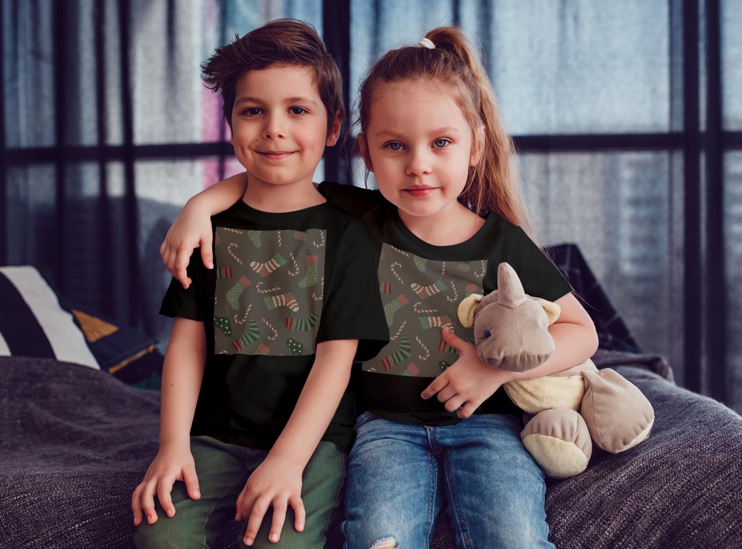 tシャツ キッズ 半袖 黒地 ブラック デザイン 90 100 110 120 130 140 150 160 Tシャツ ティーシャツ T shirt 050644